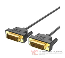 QGEEM DVI TO DVI CABLE MALE TO MALE (6FT)