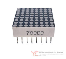 PART 8X8 20 MM BLUE LED MATRIX