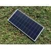 Stromausgabe eines 100-Watt-Solarpanels