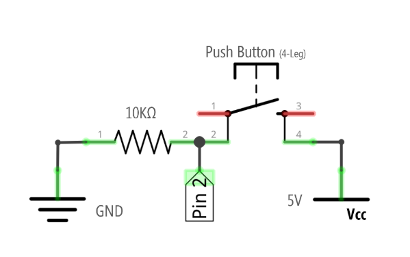 Pull-Down Resistor Configuration
