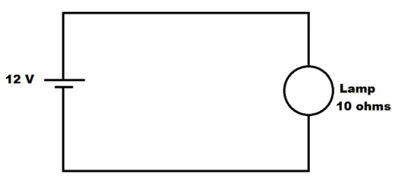 A Simple Circuit with a Lightbulb