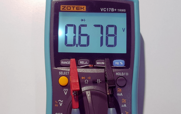 Figure 3. Diode Mode Test