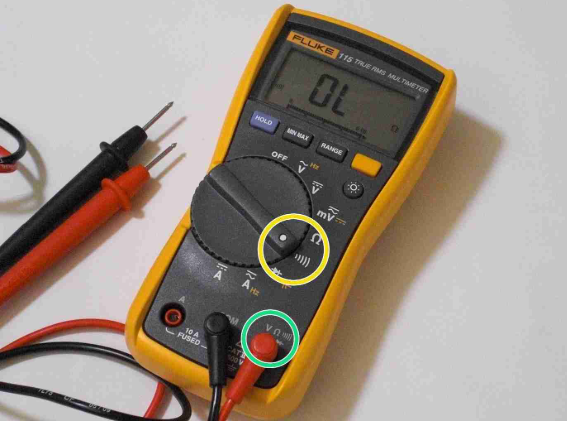 Figure 6.Prepare the Multimeter