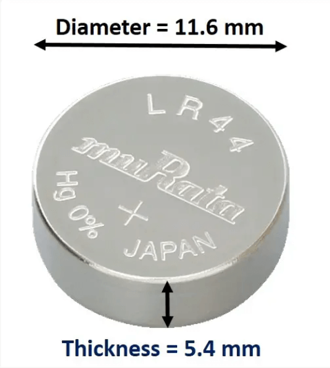 LR44 Battery Specifications