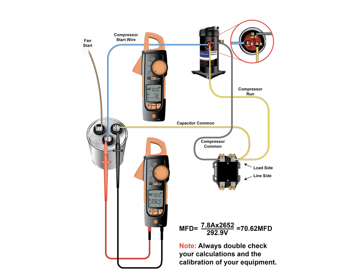 Testing a Run Capacitor