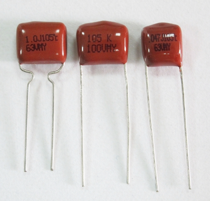 Figure 4. Metalized Polyester Capacitors