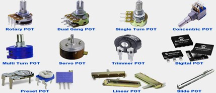 Different Types of Potentiometer