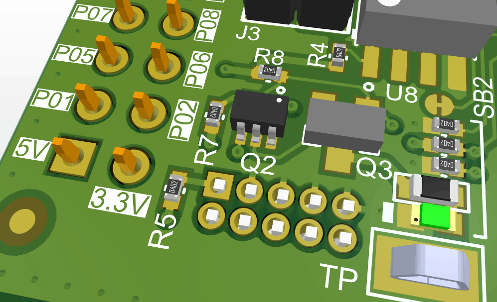 Figure 2. PCB Assembly with Reference Designators