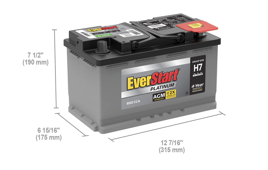 H7 AGM Battery Features