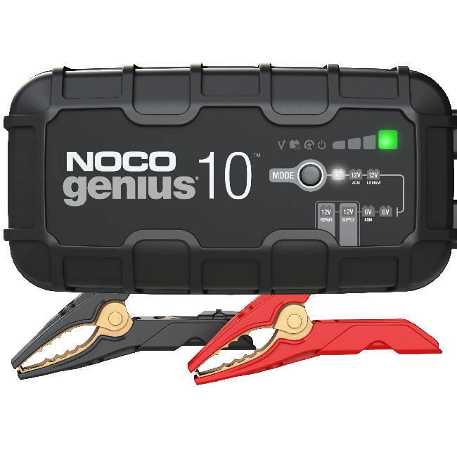 6 NOCO Genius 10 12v 10 Amp Smart Battery Charger Maintainer