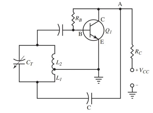 Figure 3. Shunt-Fed Hartley Oscillator