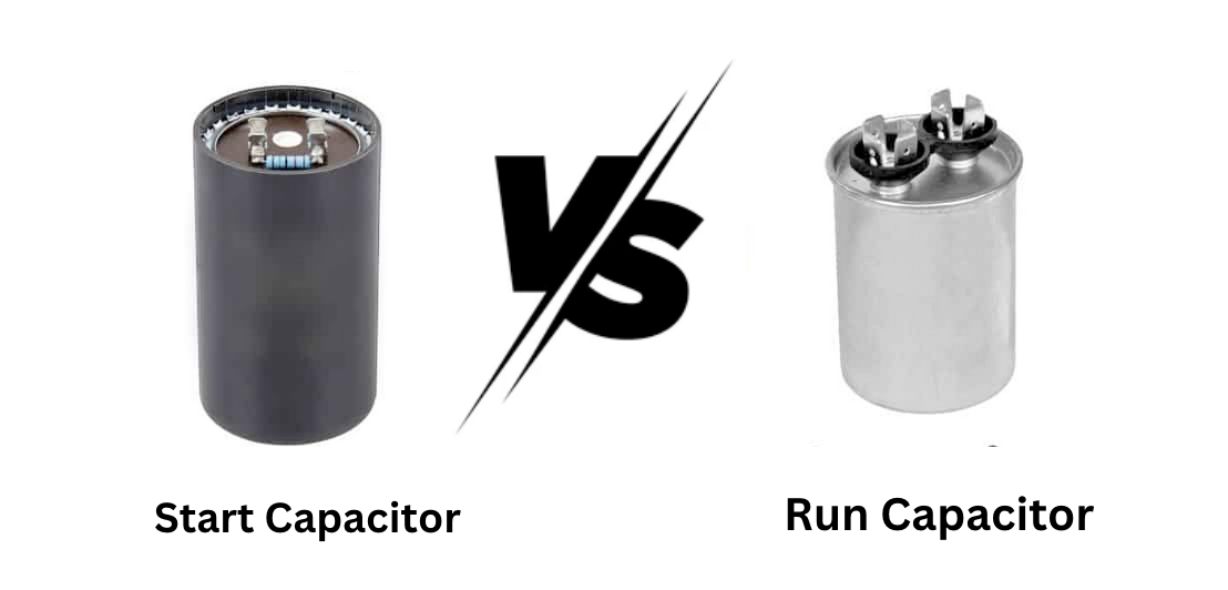 Comparing Start and Run Capacitors