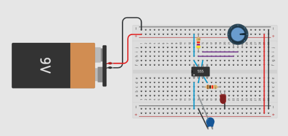 LED Flasher Dimming Circuit (Astable or PWM Mode)